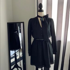 Black Express Editor Dress, Sz XS